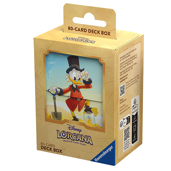 Disney Lorcana Into the Inklands Deck Box - Scrooge McDuck