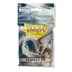 Dragon Shield Clear ‘Sanctus’ | Perfect Fit Toploader – 100 Standard Size