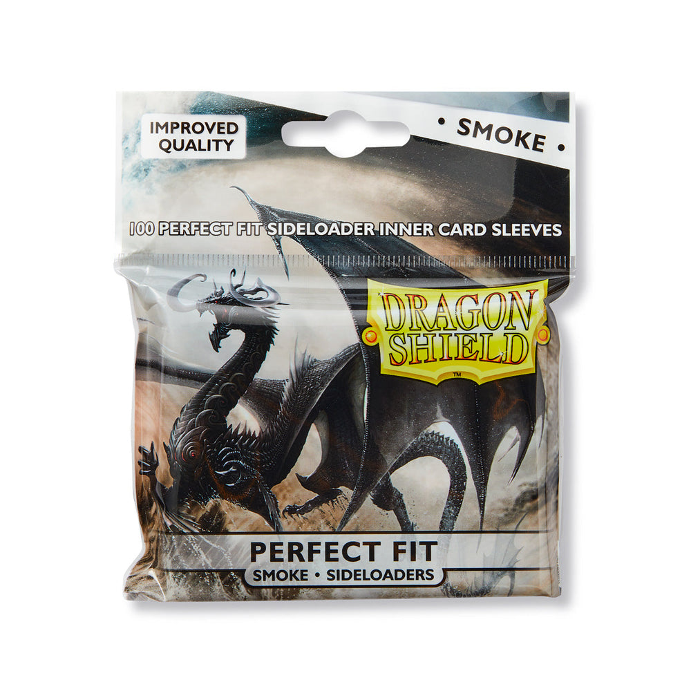 Dragon Shield Smoke ‘Shinon’ | Perfect Fit Sideloader – 100 Standard Size