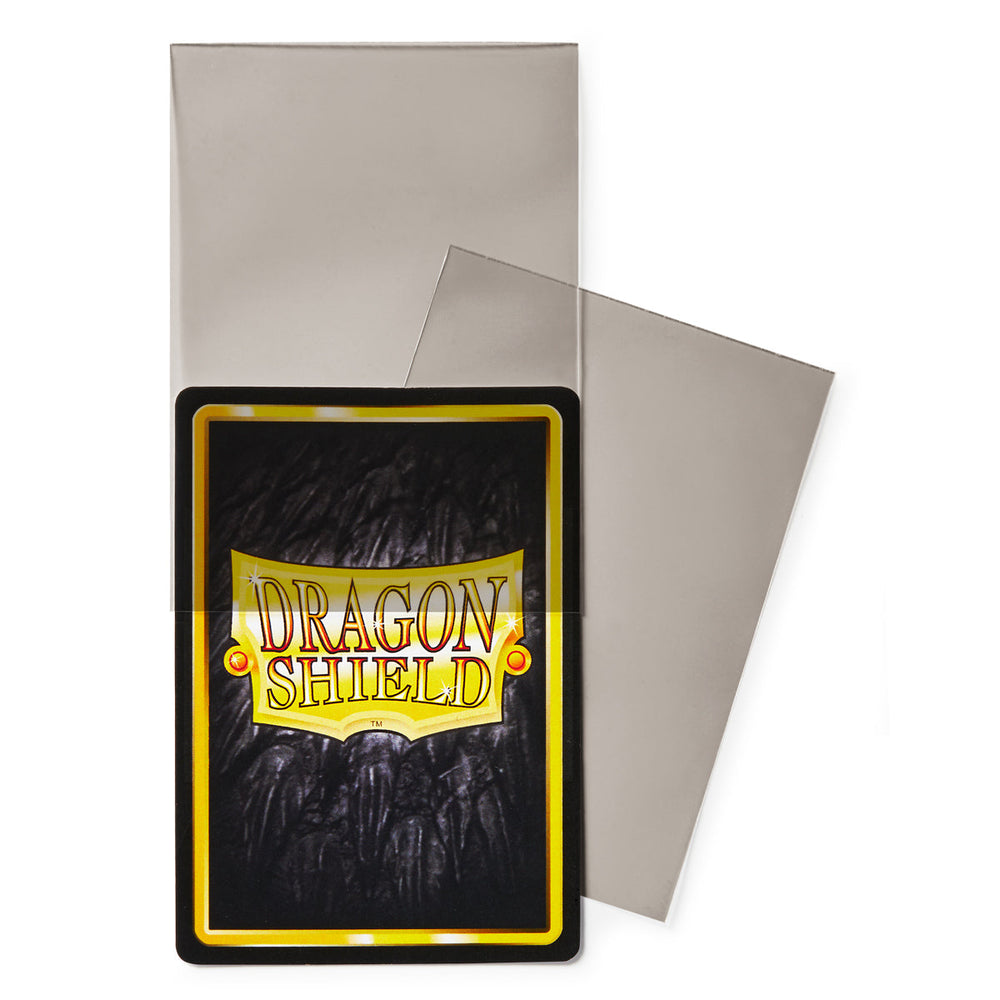 Dragon Shield Smoke ‘Fuligo’ | Perfect Fit Toploader – 100 Standard Size