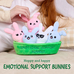 Emotional Support Bunnies (Emotional Support Pals Plush)