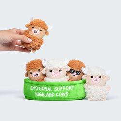Emotional Support Highland Cows (Emotional Support Pals Plush)