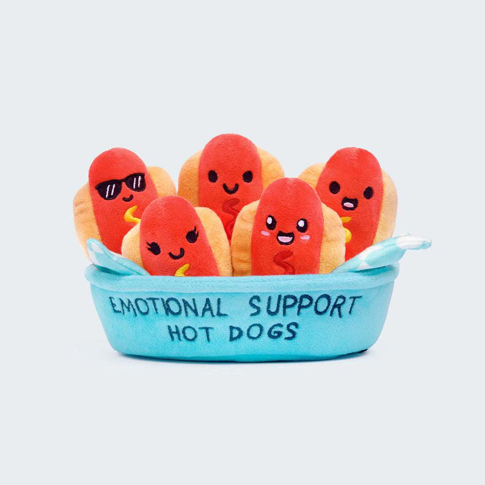 Emotional Support Hot Dogs (Emotional Support Pals Plush)