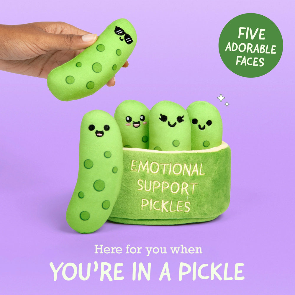 Emotional Support Pickles (Emotional Support Pals Plush)