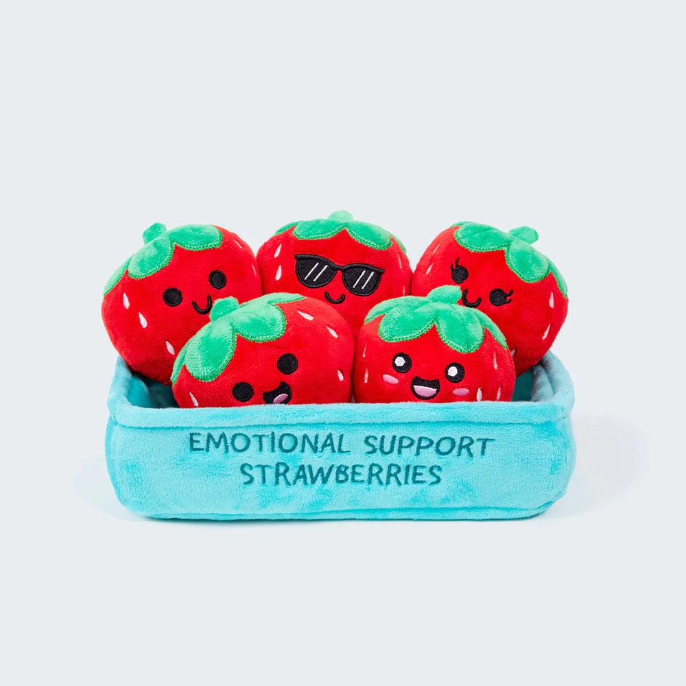 Emotional Support Strawberries (Emotional Support Pals Plush)