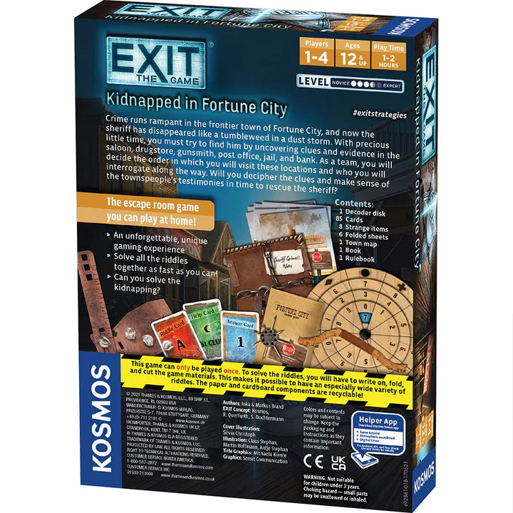 EXIT: The Game - Kidnapped in Fortune City