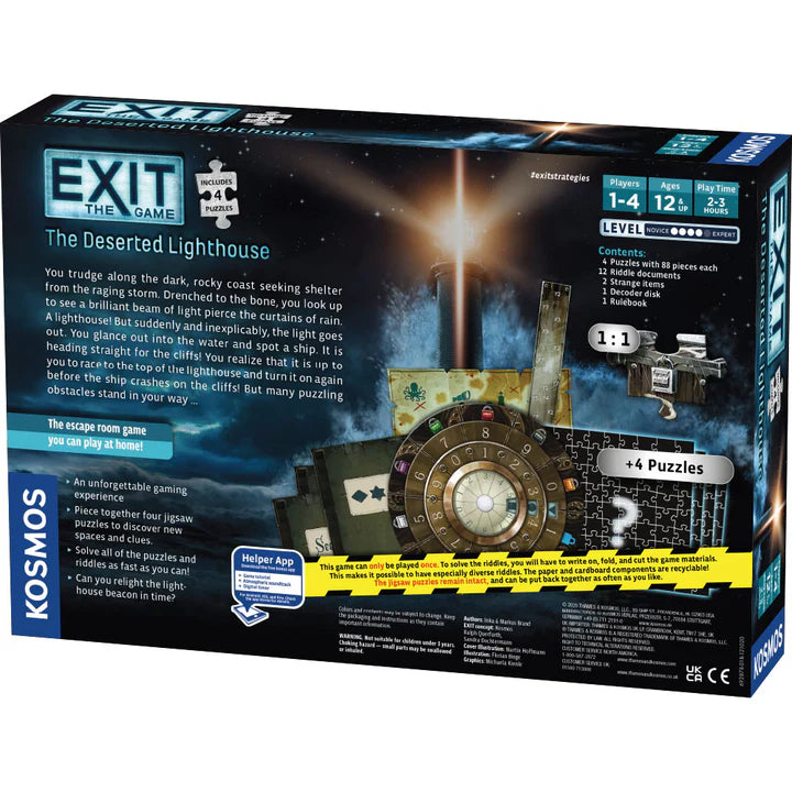 EXIT: The Game - The Deserted Lighthouse (with Puzzle)