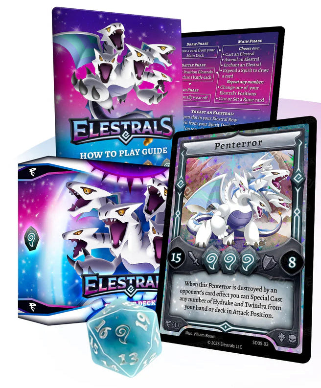 Elestrals: Base Set - Starter Deck: Penterror 1st Edition