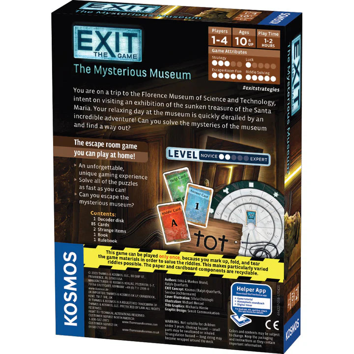 EXIT: The Game - The Mysterious Museum