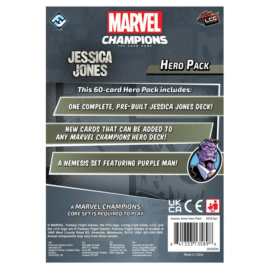 Marvel Champions LCG: Jessica Jones Hero Pack