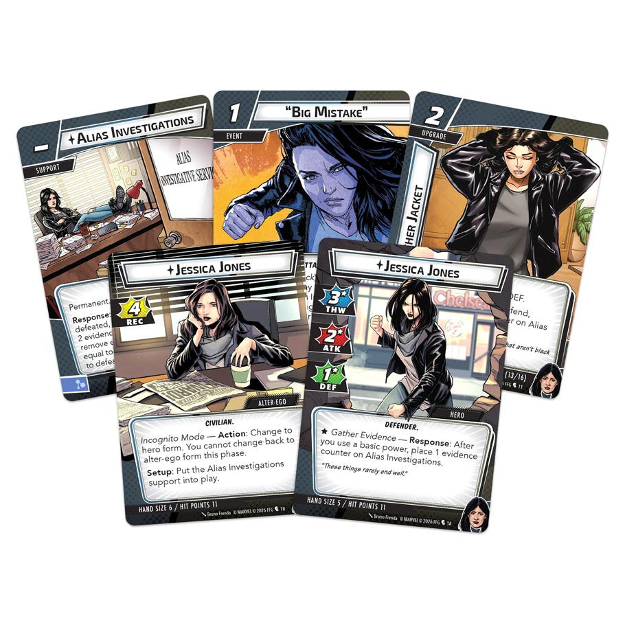 Marvel Champions LCG: Jessica Jones Hero Pack