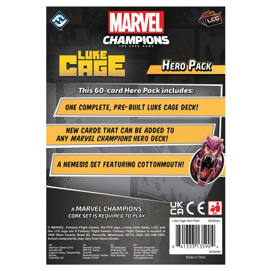 Marvel Champions LCG: Luke Cage Hero Pack