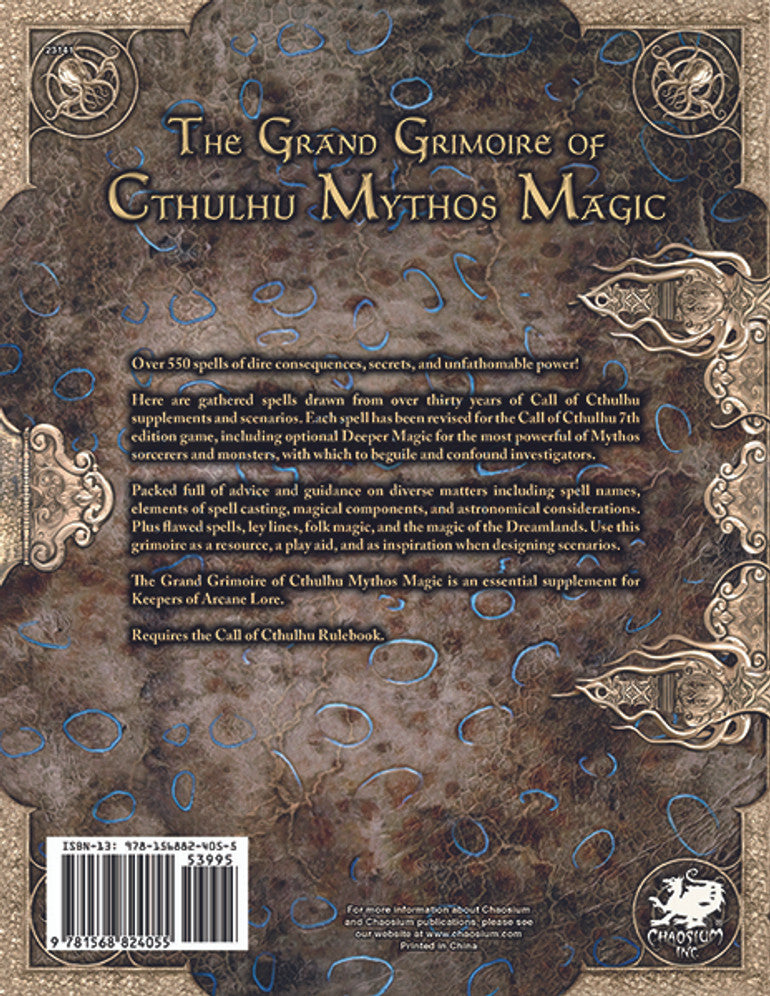 Call of Cthulhu 7E: Grand Grimoire of Cthulhu Mythos Magic