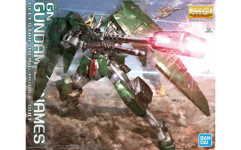 Gundam Model Kit: Master Grade (MG 1/100) - GN-002 Gundam Dynames Celestial Being Mobile Suit