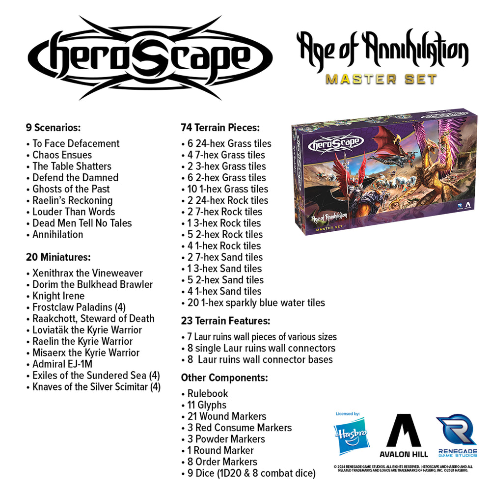 Heroscape: Age of Annihilation Master Set