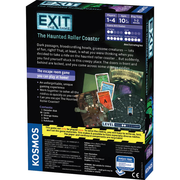 EXIT: The Game - The Haunted Roller Coaster