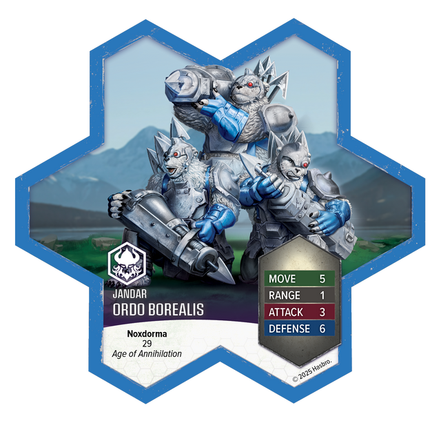 Heroscape: Rising Tide – Knight Primus Adelbern & Ordo Borealis Army Expansion