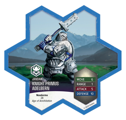 Heroscape: Rising Tide – Knight Primus Adelbern & Ordo Borealis Army Expansion