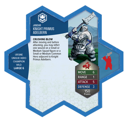 Heroscape: Rising Tide – Knight Primus Adelbern & Ordo Borealis Army Expansion