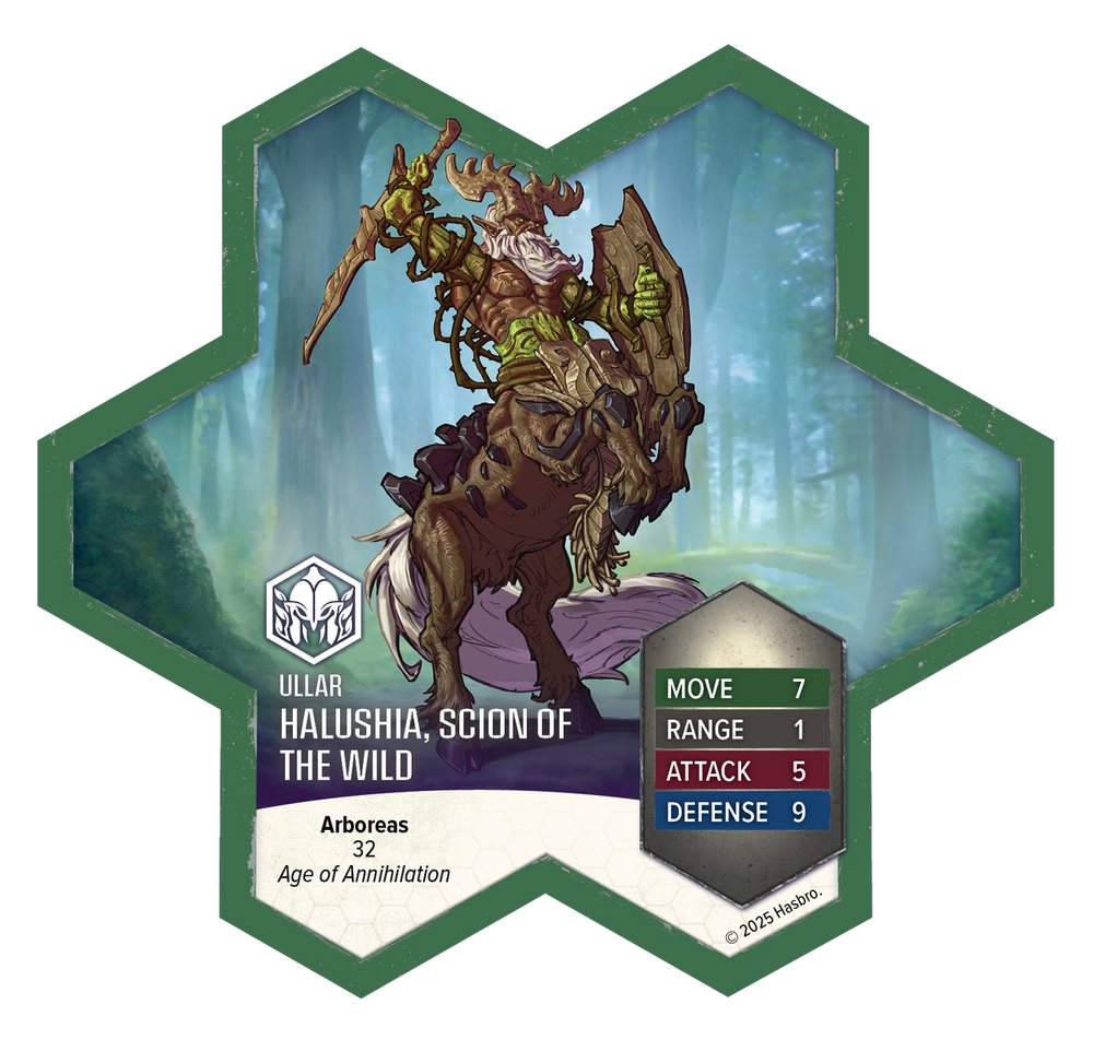 Heroscape: Rising Tide – Sonlen & Halushia, Scion of the Wild Army Expansion