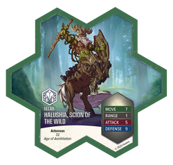 Heroscape: Rising Tide – Sonlen & Halushia, Scion of the Wild Army Expansion