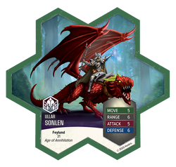 Heroscape: Rising Tide – Sonlen & Halushia, Scion of the Wild Army Expansion