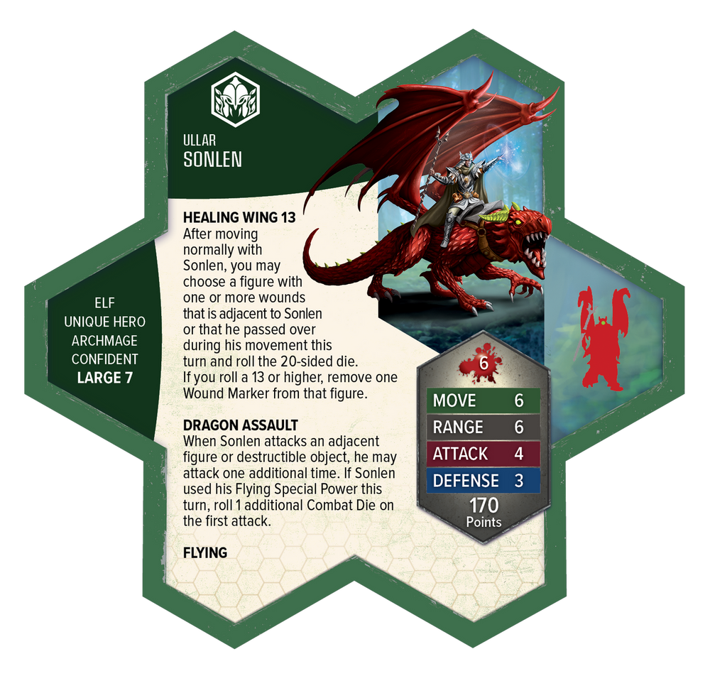 Heroscape: Rising Tide – Sonlen & Halushia, Scion of the Wild Army Expansion