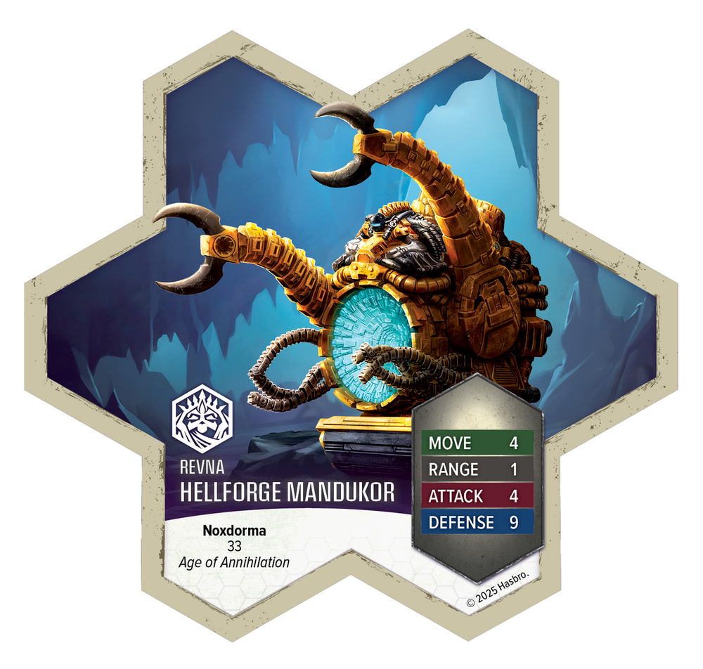 Heroscape: Rising Tide – Hellforge Mandukor Army Expansion