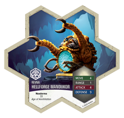 Heroscape: Rising Tide – Hellforge Mandukor Army Expansion
