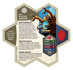 Heroscape: Rising Tide – Hellforge Mandukor Army Expansion