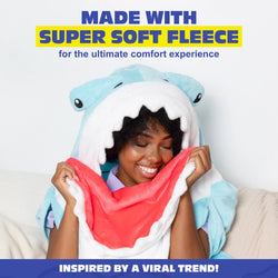 Cozy Concepts Co. - Wearable Hammerhead Shark Blanket (70" tall)