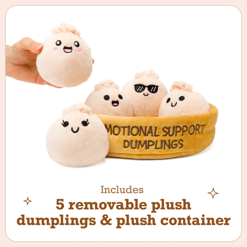 Emotional Support Dumplings (Emotional Support Pals Plush)