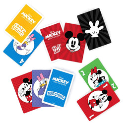 Bicycle Games - Disney Mickey and Friends: 3-in-1 Games Set (Slap Jack/Crazy Eights/Matching)
