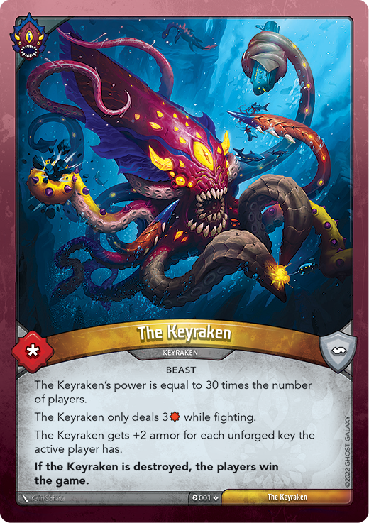 Keyforge Adventures: Rise of the Keyraken - Multiplayer Scenario