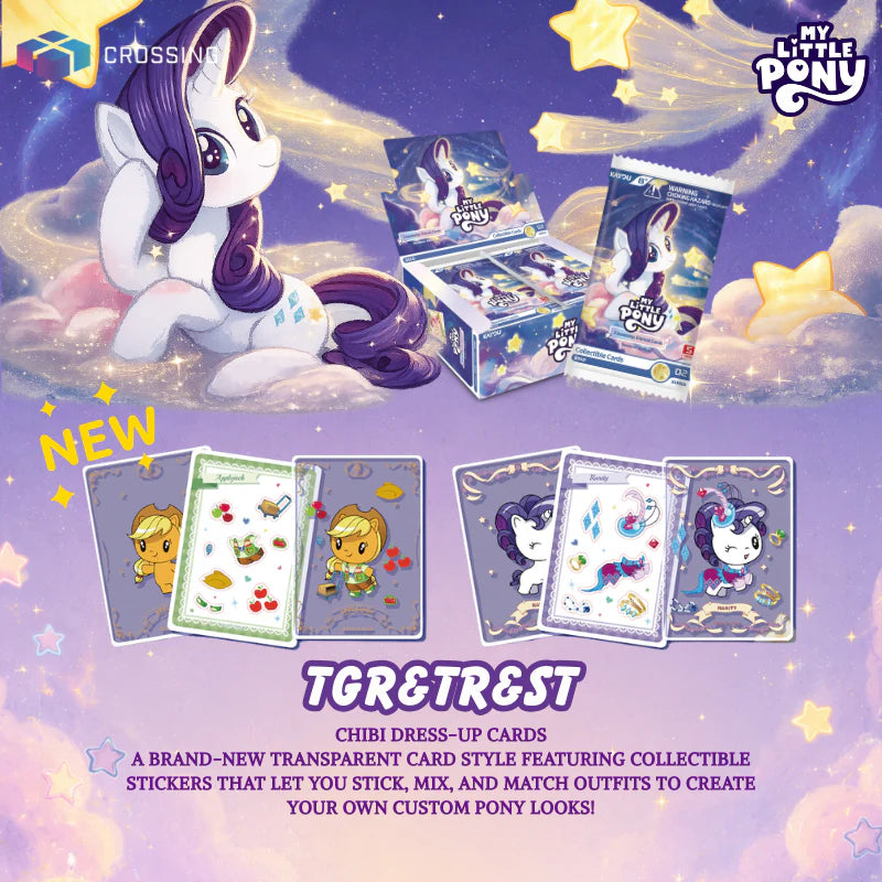 KAYOU My Little Pony Friendship Eternal Cards - Rainbow Edition English Series 2 - Booster Pack
