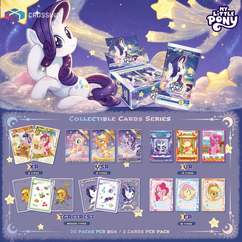 KAYOU My Little Pony Friendship Eternal Cards - Rainbow Edition English Series 2 - Display Box