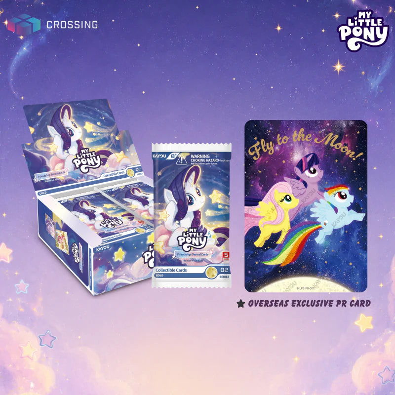 KAYOU My Little Pony Friendship Eternal Cards - Rainbow Edition English Series 2 - Booster Pack