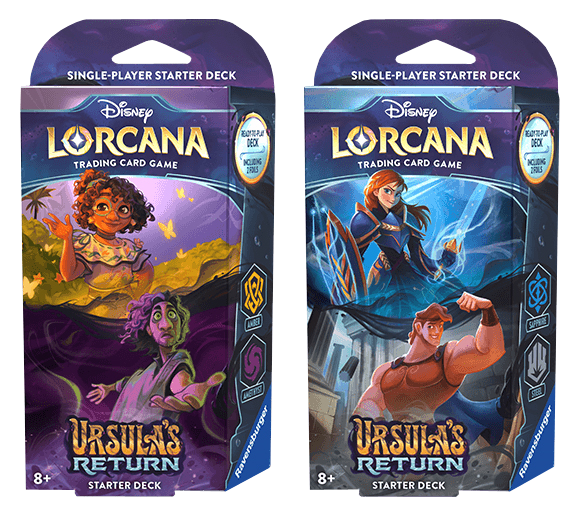 Disney Lorcana: Ursula's Return - Starter Deck Set of 2