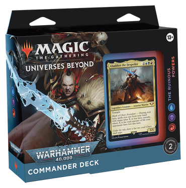 Magic Universes Beyond Warhammer 40,000 Commander Deck - The Ruinous Powers