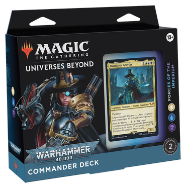 Magic Universes Beyond Warhammer 40,000 Commander Deck - Forces of the Imperium