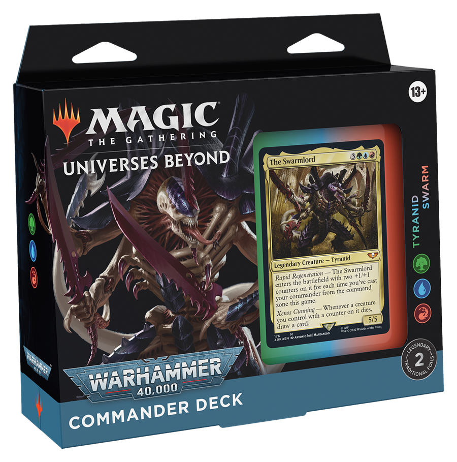 Magic Universes Beyond Warhammer 40,000 Commander Deck - Tyranid Swarm
