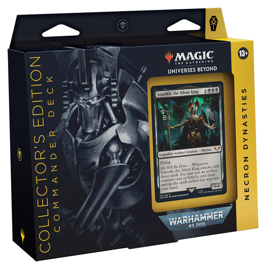 Magic Universes Beyond Warhammer 40,000 Commander Deck Collector's Edition - Necron Dynasties