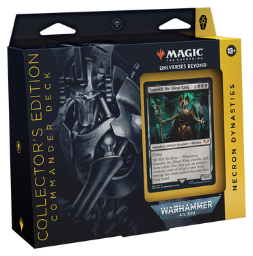Magic Universes Beyond Warhammer 40,000 Commander Deck Collector's Edition - Necron Dynasties