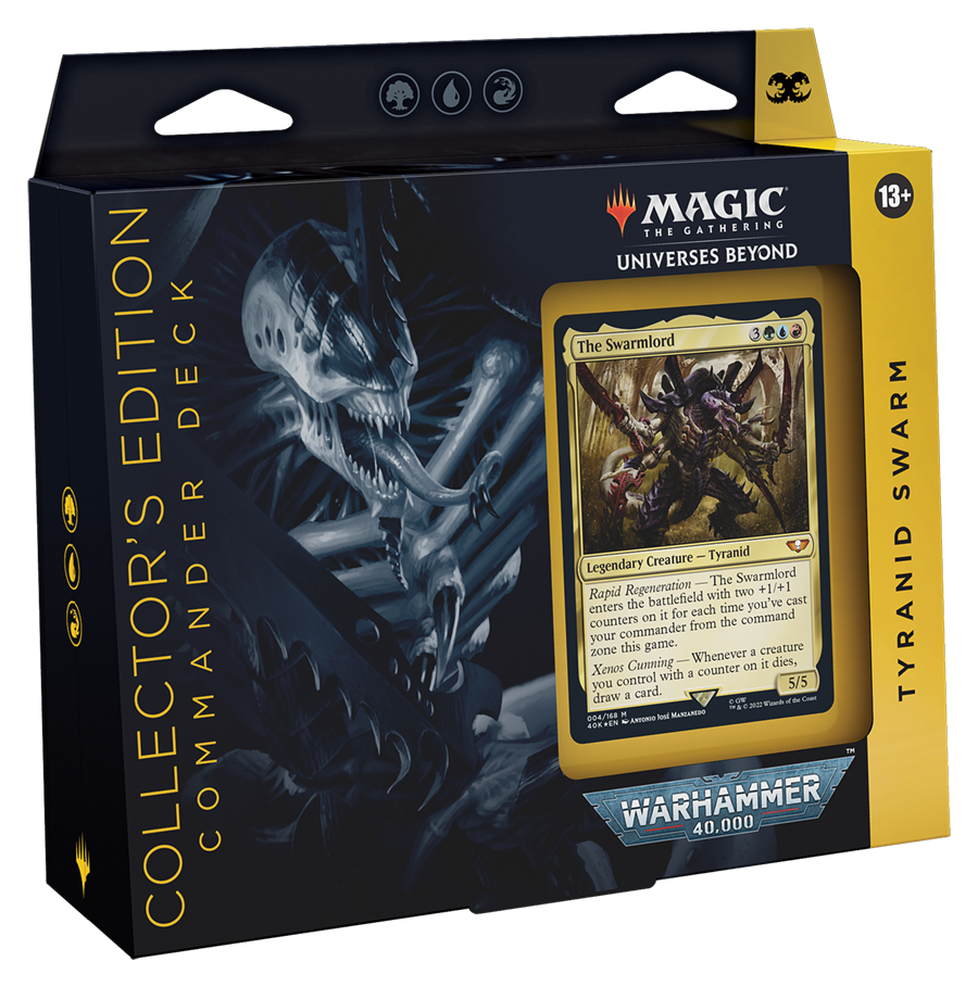 Magic Universes Beyond Warhammer 40,000 Commander Deck Collector's Edition - Tyranid Swarm