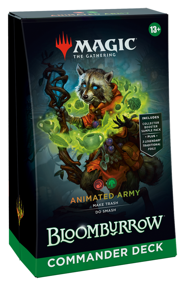 Magic Bloomburrow Commander Deck - Animated Army