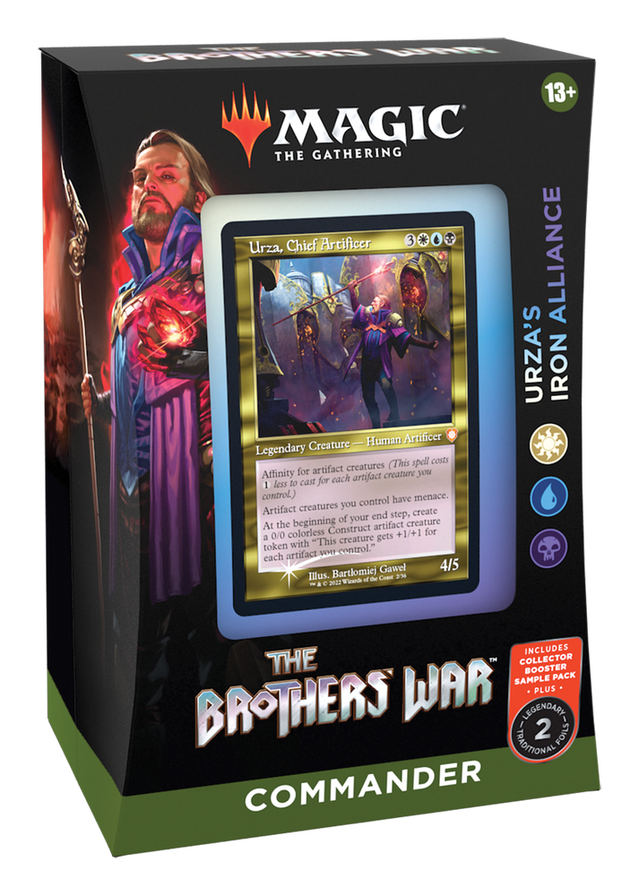 Magic The Brothers' Way Commander Deck - Urza's Iron Alliance