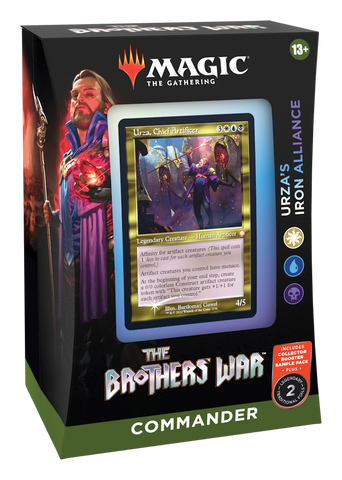 Magic The Brothers' Way Commander Deck - Urza's Iron Alliance