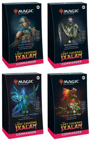 Magic The Lost Caverns of Ixalan Commander Deck (Set of 4 Decks)