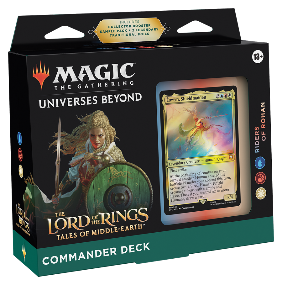 Magic Lord of the Rings: Tales of Middle-earth Commander Deck - Riders of Rohan
