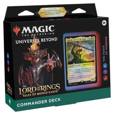 Magic Lord of the Rings: Tales of Middle-earth Commander Deck - The Hosts of Mordor